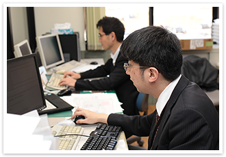 システム管理の仕事風景