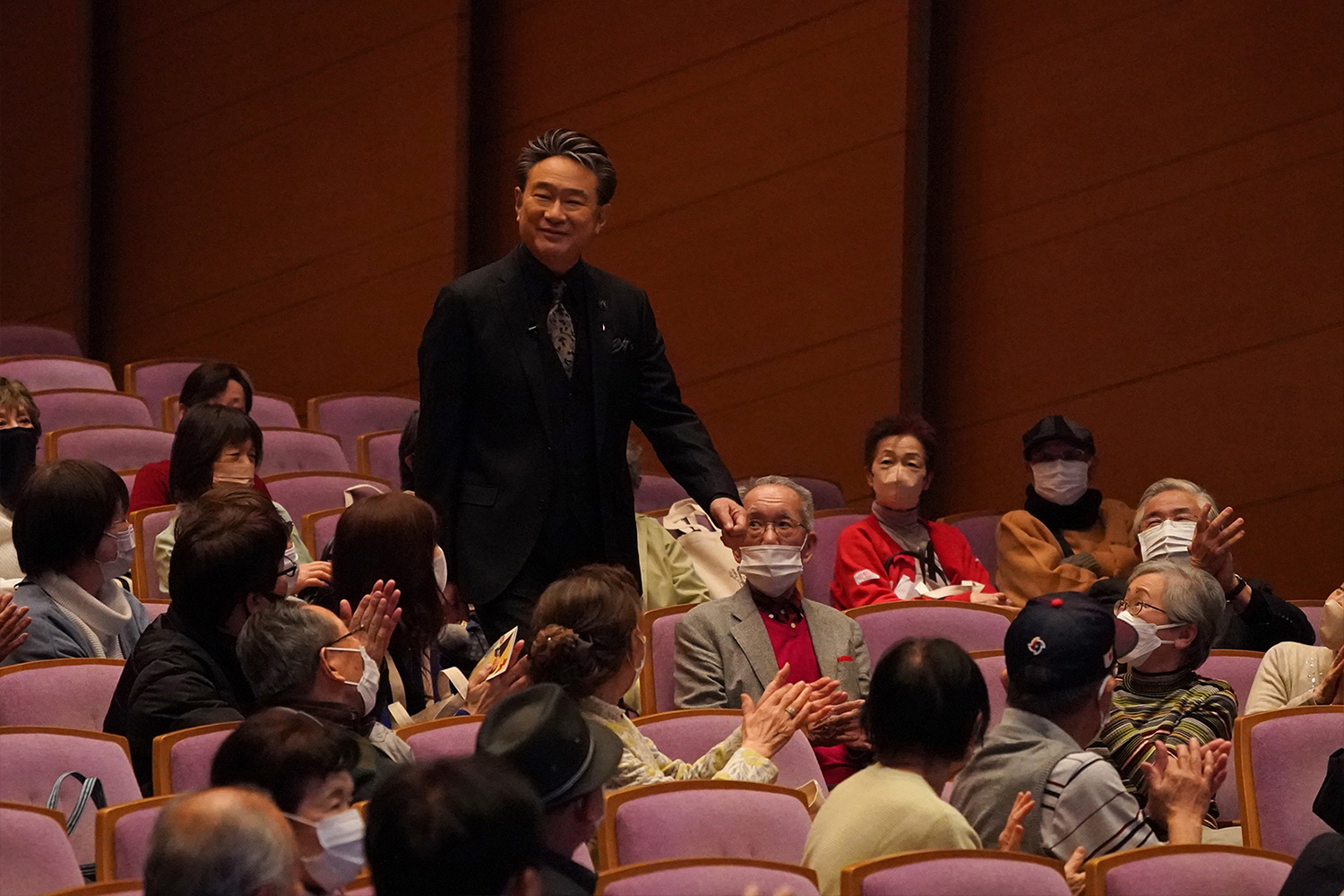 船越英一郎さんサプライズ登場