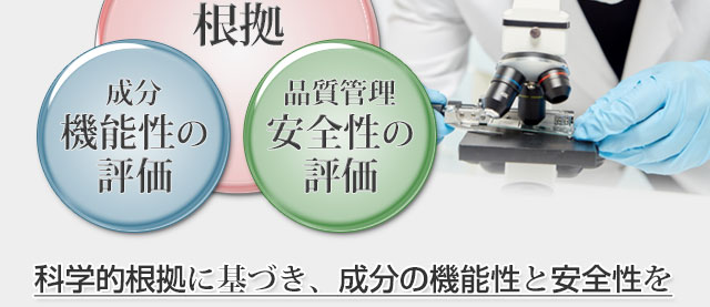 科学的根拠に基づき、成分の機能性と安全性を評価している機能性表示食品です。