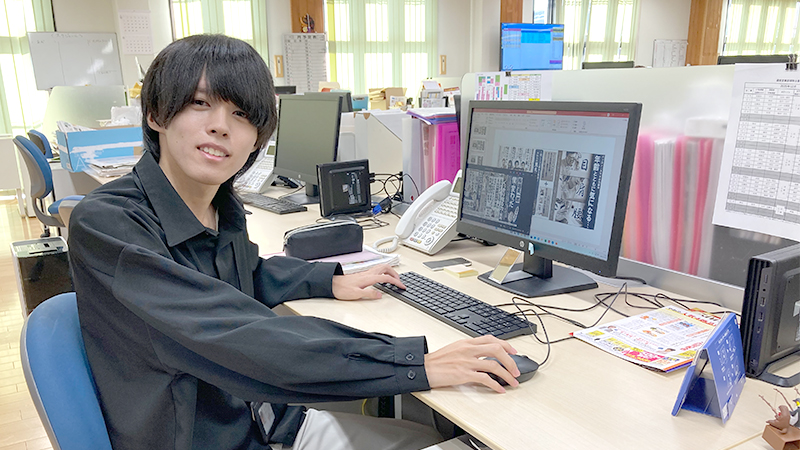 仕事風景　新規開発係